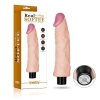8 REAL SOFTEE Vibrating Dildo
