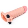 Add 2 Pleasure X Tender Vibrating Penis Sleeve Flesh