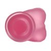 6 Jelly Studs Crystal Dildo Small Pink