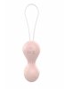 Kulki-Vibrating Silicone Kegel Balls USB 10 Function / Remote control -Flesh