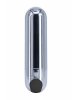 Wibrator-Strong Bullet Vibrator Silver/Black USB 10 Function