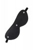 Anonymo mask, PU leather, black, 24 cm