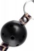 Anonymo gag, ABS plastic, black, 64 cm