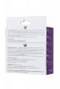 A-TOYS, Vibro egg 'Bunny', with control panel, silicone, violet