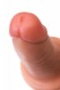 Realistic dildo Caliber 14/6 , PVC, flesh,  length 14cm, diameter 6cm