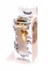 Plug-Jewellery Gold  Heart PLUG- Green