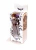 Plug-Jewellery Dark Silver BUTT PLUG- Purple
