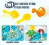 WOOPIE Stolik Wodny 2w1 Gra Łowienie Rybek Wodospad 6 el.