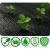 Agrotkanina ogrodowa 1,6 m x 50 m 70 g/m2 + 50 szpilek Plonos - czarna
