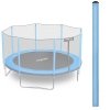 Słupek górny do trampoliny z siatką zewnętrzną 8-15 ft niebieski Neo-Sport
