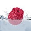 Masażer łechtaczki. Ssąca róża 10 wibracji, ssania. Red Rose