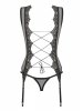 Meshlove gorset i stringi L/XL