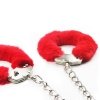 KAJDANKI FLUFFY LEG CUFFS CZARNE