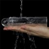 FLAWLESS CLEAR PENIS SLEEVE ADD 1''