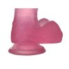 DILDO 6’’ JELLY STUDS RÓŻOWE