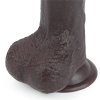 DILDO 7'' SLIDING SKIN DUAL LAYER DONG – BLACK