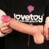 DILDO 10 DUAL LAYER PLATINUM SILICONE COCK