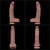 DILDO 8.5'' DUAL LAYERED SILICONE COCK