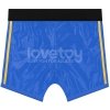 CHIC STRAP-ON SHORTS (28 - 31 CALI W PASIE) NIEBIESKI