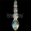 DILDO GLOW-IN-THE-DARK TWILIGHT GLEAM GLASS