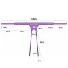 UPRZĄŻ EASY STRAP ON HARNESS FIOLET