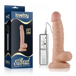 7.5 Real Extreme Vibrating Dildo Flesh