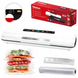ZGRZEWARKA PRÓŻNIOWA DO FOLII PAKOWARKA ŻYWNOŚCI WEBBER V168B AUTOMATYCZNA