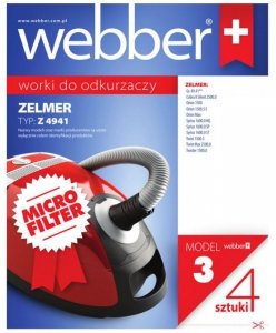 Worki Webber Zelmer 4941 (3 micro filter)
