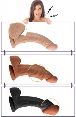 8.5&quot;&quot; Real Extreme Dildo Flesh