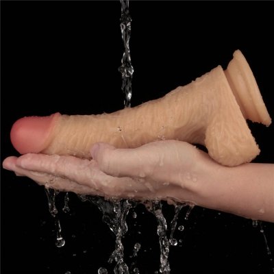 8.5&#039;&#039; Vibrating Power Basics Cock
