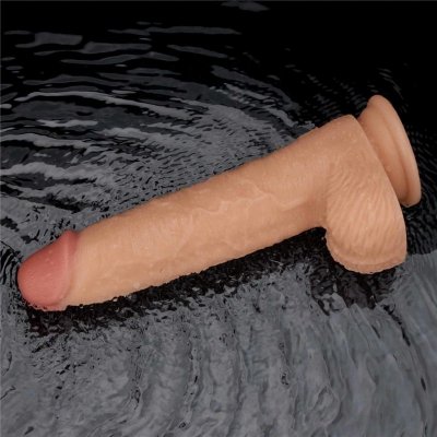 9.5&#039;&#039; Vibrating Power Basics Cock