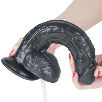 10&#039;&#039; Squirt Extreme Dildo - Black