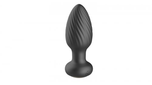 Retating anal plug