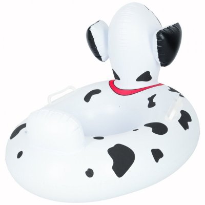 Kółko do pływania dla niemowląt koło pontonik dla dzieci dmuchany z siedziskiem dalmatyńczyk max 15kg 1-3lata