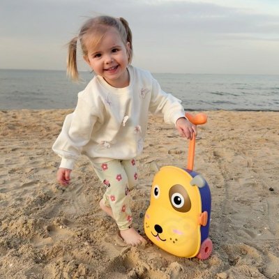 WOOPIE Zestaw do Piasku 3w1 Walizka Piesek Stolik Wodny