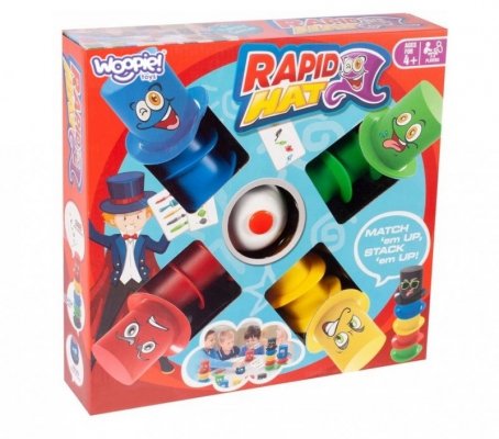 WOOPIE Gra Zręcznościowa Szybkie Kapelusze 4+