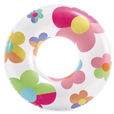 Koło do pływania kwiaty 81 cm INTEX 59259