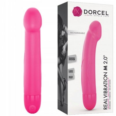 Wibrator wysokiej jakości. Mocny. Real Vibration M 2.0 magenta USB