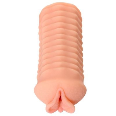 Pochwa z kuszącymi wargami i ciasnym wnętrzem. Masturbator Elegance 006
