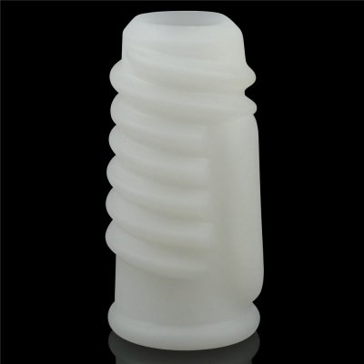 PIERŚCIEŃ NAKŁADKA VIBRATING SPIRAL KNIGHTS RING (WHITE)