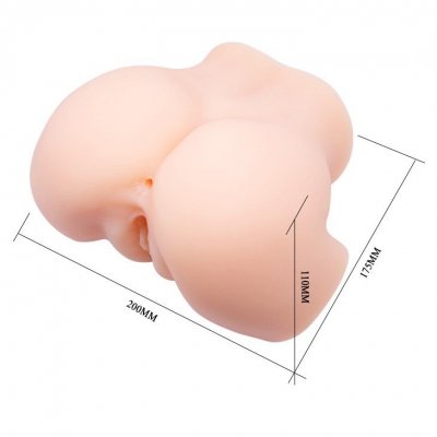 CRAZY BULL DUAL VAGINA AND ASS