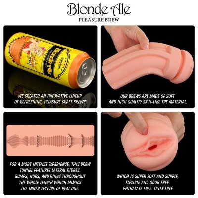 MASTURBATOR PLEASURE BREW MASTURBATOR-BLOND ALE
