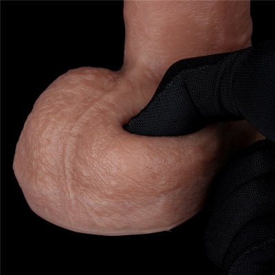DILDO 8&#039;&#039; DUAL LAYERED SILICONE COCK