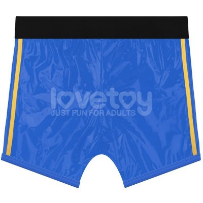 CHIC STRAP-ON SHORTS (28 - 31 CALI W PASIE) NIEBIESKI