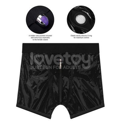 SZORTY CHIC STRAP-ON (32 - 35 CALI W PASIE)