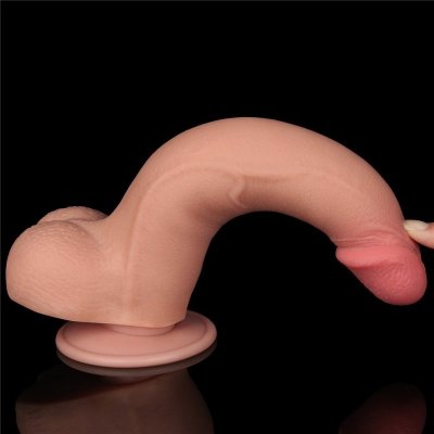 DILDO 8.5&#039;&#039; SLIDING SKIN DUAL LAYER DONG