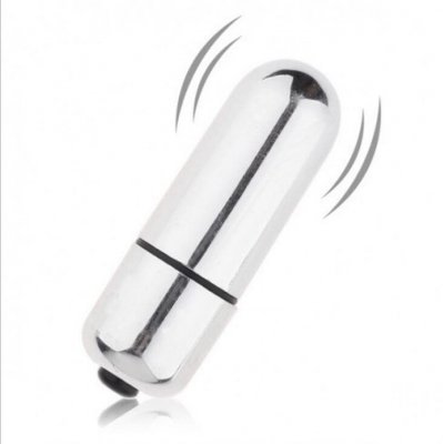 MINIWIBRATOR X-BASIC BULLET MINI ONE SPEED SREBRNY