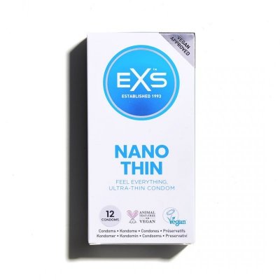 PREZERWATYWY 12 SZT. EXS NANO THIN