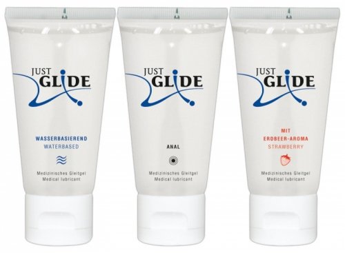 ZESTAW ŻELI SMAKOWYCH JUST GLIDE 3X50 ML