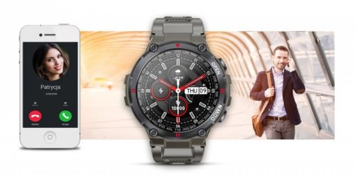 Smartwatch GIEWONT Focus SmartCall GW430-2 - Stone